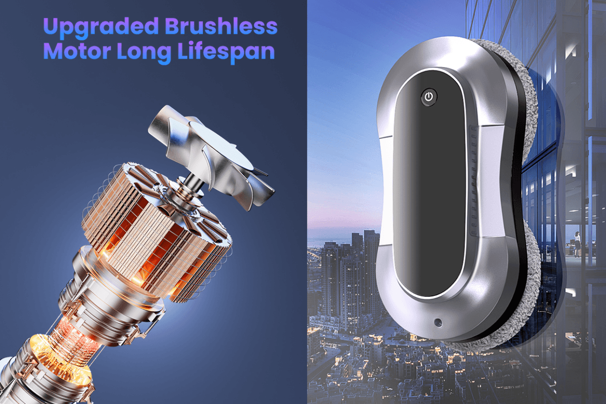 Upgraded Brushless Motor Long Lifespan